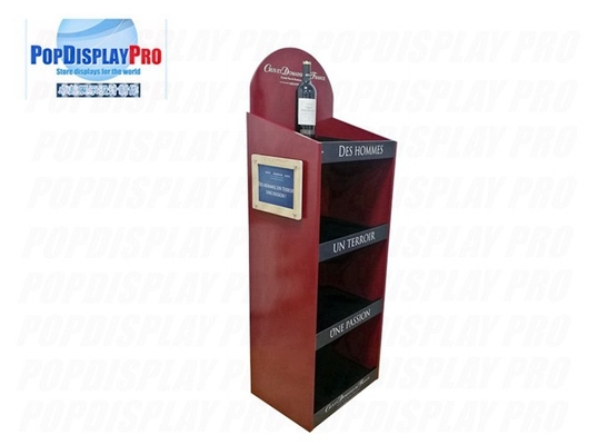 4 أرفف MDF للعرض الدائم للشعار ثلاثي الأبعاد على الألواح الجانبية قدرة التحمل الشاقة